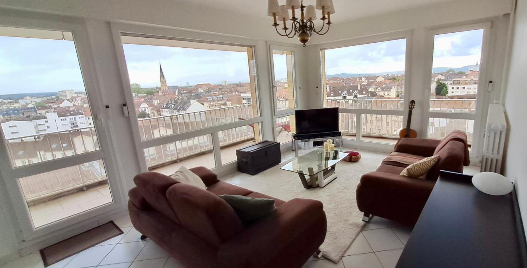Vue Magnifique, 7 Mn Gare, Muse, Centre, Parking Apartment Metz Ngoại thất bức ảnh